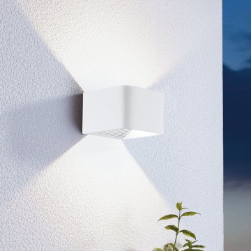Eglo 65043 - Επιτοίχιο φωτιστικό εξωτερικού χώρου LED DONINNI PRO LED/5W/230V IP44 λευκό