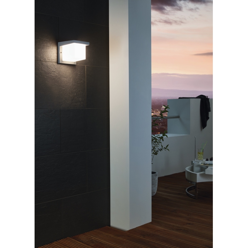 Eglo 65046 - Επιτοίχιο φωτιστικό εξωτερικού χώρου LED DESELLA PRO LED/10W/230V IP54 ανθρακί