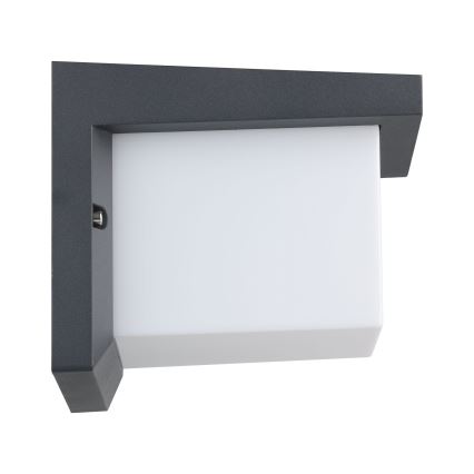 Eglo 65046 - Επιτοίχιο φωτιστικό εξωτερικού χώρου LED DESELLA PRO LED/10W/230V IP54 ανθρακί