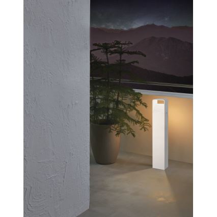 Eglo 65085 - Φωτιστικό LED εξωτερικού χώρου DONINNI PRO LED/5W/230V 3000K 80 cm IP44 λευκό