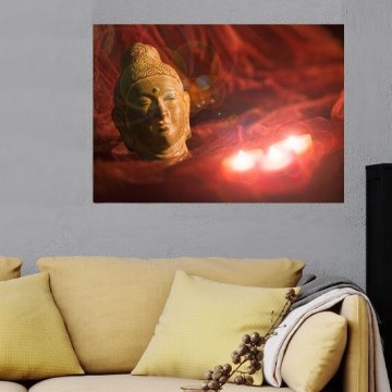 Eglo 75039 - Διακοσμητικός πίνακας LED BUDDHA 3xLED/0,02W/2xAA 30x45 cm