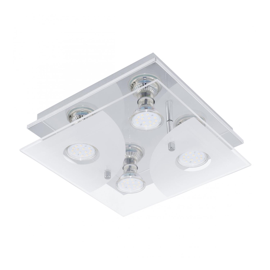 Eglo 75216 - LED οροφιαίο φωτιστικό CABI 4xGU10-LED/3W/230V