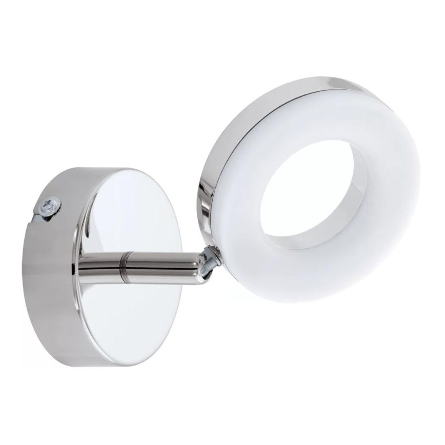 Eglo 75238 - LED Επιτοίχιο σποτ φωτιστικό ODERZO LED/3,8W/230V γυαλιστερό χρώμιο