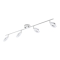 Eglo 75242 - LED σποτ φωτιστικό ODERZO 3xLED/3,8W/230V γυαλιστερό χρώμιο