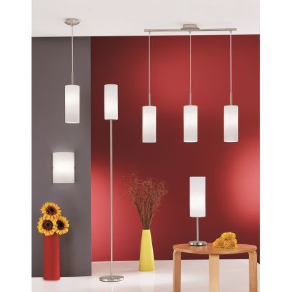 Eglo 75251 - Ρυθμιζόμενο LED φωτιστικό οροφής RGB με καλώδιο ELLUNO-C E27/7,5W/230V + τηλεχειριστήριο