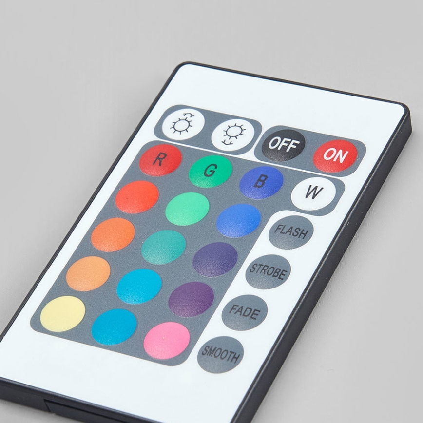 Eglo 75358 - Ρυθμιζόμενο φωτιστικό οροφής LED RGBW RONDO-C 1xE27/7,5W/23V διάμ. 25 εκ. με τηλεχειριστήριο