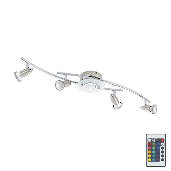 Eglo 75377 - LED RGB Dimmable σποτ VALLIDA-C 5xGU10/4W/230V + τηλεχειριστήριο