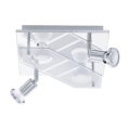 Eglo 75379 - Ρυθμιζόμενο LED RGBW φωτιστικό σημείου CABO-C 4xGU10/4W/230V με τηλεχειριστήριο