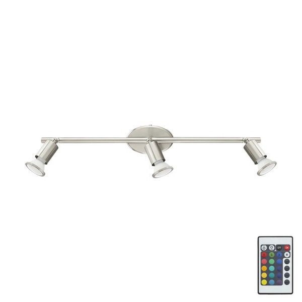 Eglo 75385 - LED RGB Dimmable σποτ BUZZ-C 3xGU10/4W/230V + τηλεχειριστήριο