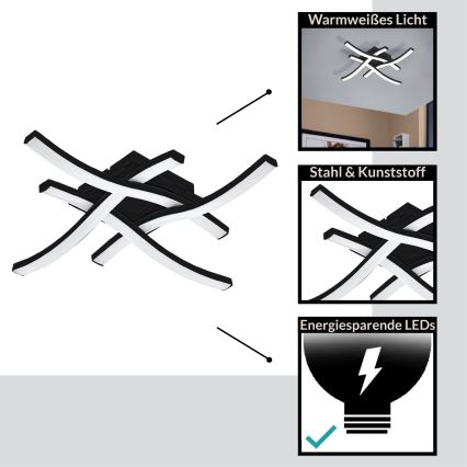 Eglo - LED Πλαφονιέρα οροφής LED/16W/230V