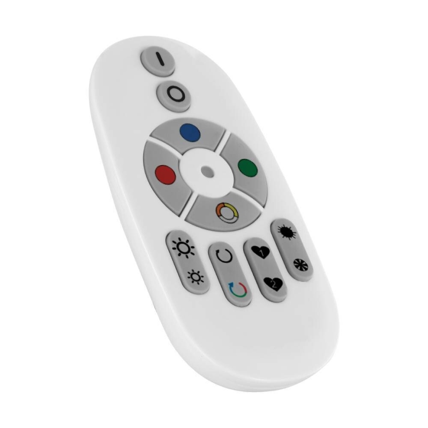 Eglo 75525 - Ρυθμιζόμενο φωτιστικό οροφής LED RGBW SALOBRENA LED/12W/230V 2700-6500K με τηλεχειριστήριο