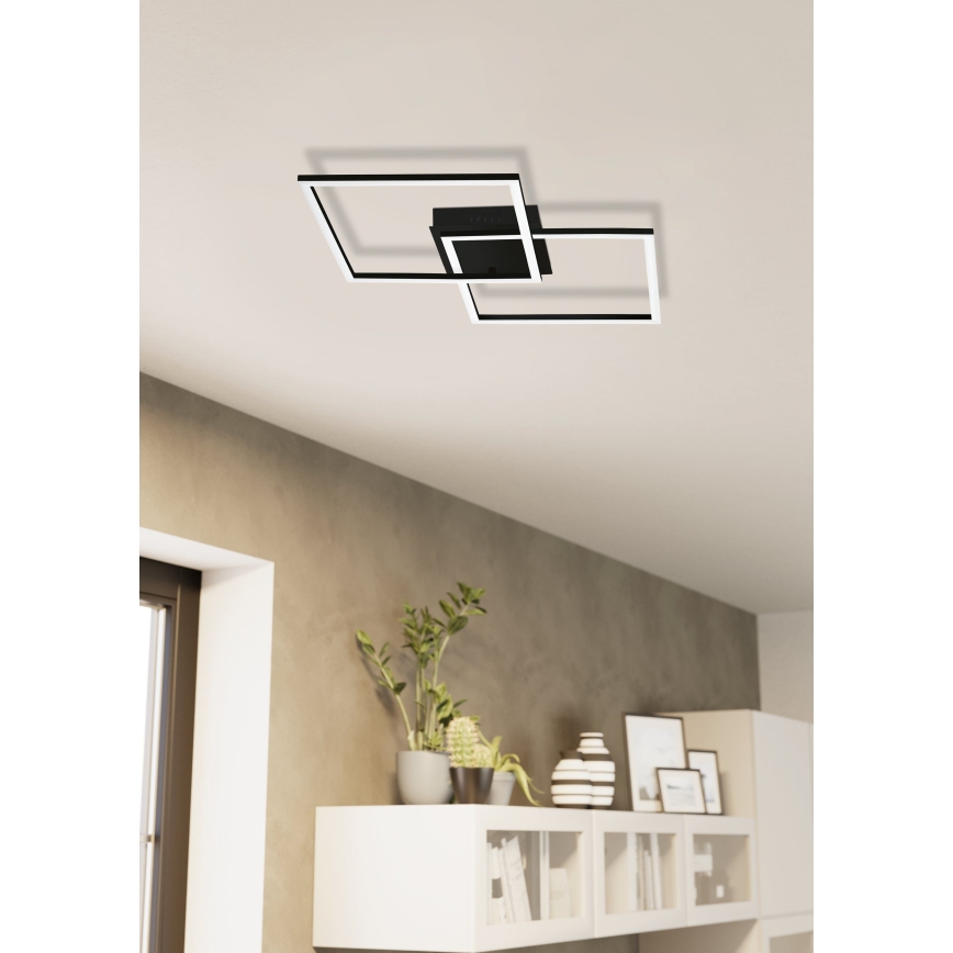 Eglo - LED Dimmable πλαφονιέρα οροφής LED/28W/230V 3000-6500K + τηλεχειριστήριο