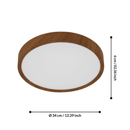 Eglo - LED Οροφωτιστικό LED/14,6W/230V