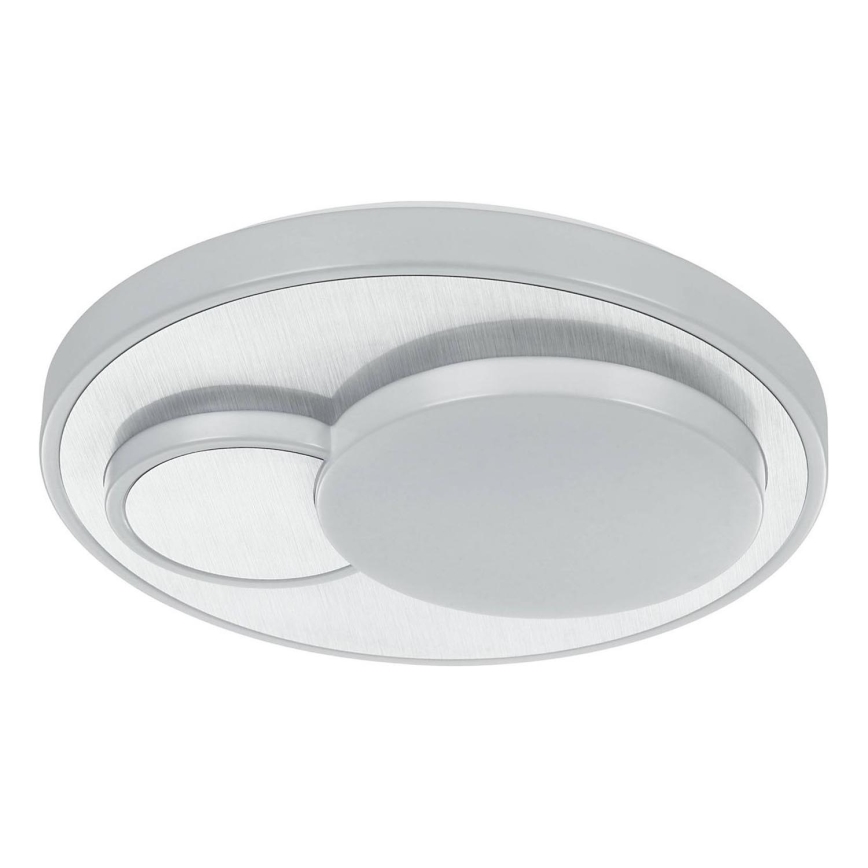 Eglo 75664 - Φωτιστικό οροφής LED LEPRESO LED/19,5W/230V διάμετρος 38,5 cm ματ χρώμιο