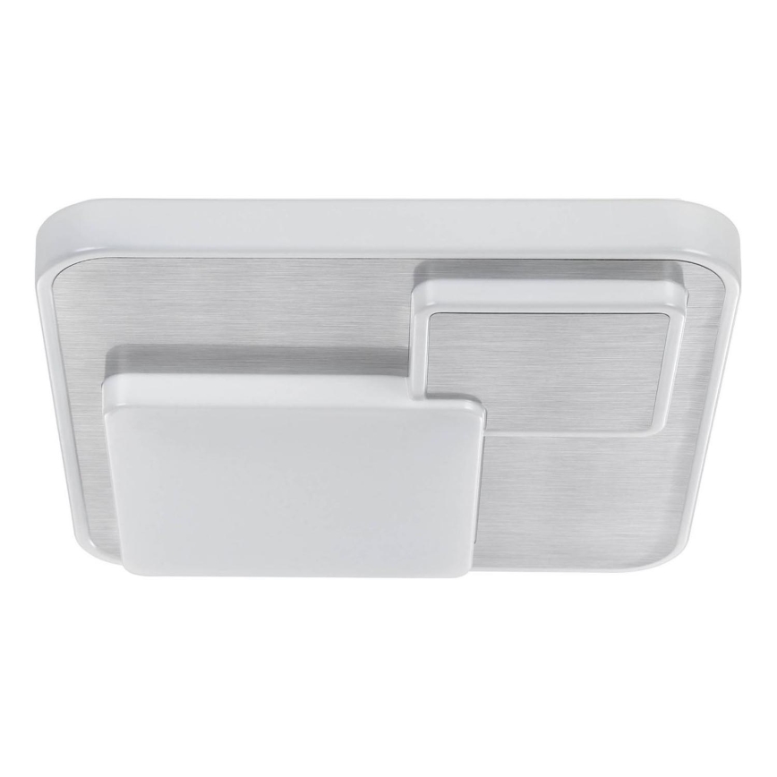 Eglo 75666 - Φωτιστικό οροφής LED LEPRESO LED/19,5W/230V 38,5x38,5 cm ματ χρώμιο
