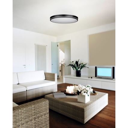 Eglo - Φωτιστικό οροφής LED Dimmable LED/22W/230V 3000-6500K + τηλεκοντρόλ