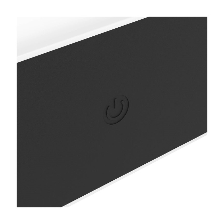 Eglo - LED ρυθμιζόμενο, επαναφορτιζόμενο επιτοίχιο φωτιστικό εξωτερικού χώρου με έλεγχο αφής LED/5W/5V 2000 mAh 3000/4000/6500K IP44 μαύρο