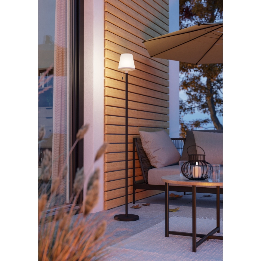 Eglo - LED RGBW ρυθμιζόμενο φωτιστικό δαπέδου εξωτερικού χώρου LED/2,2W/3,7V 3000K IP54