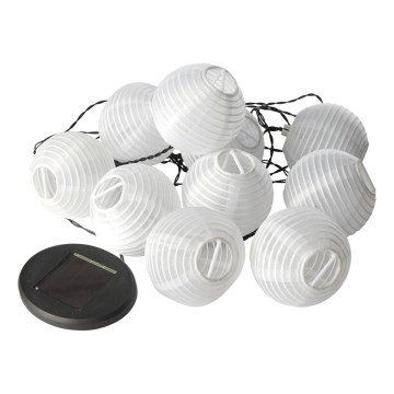 Eglo 780347 - LED ηλιακή γιρλάντα 10xLED/4,3m 300 mAh IP44