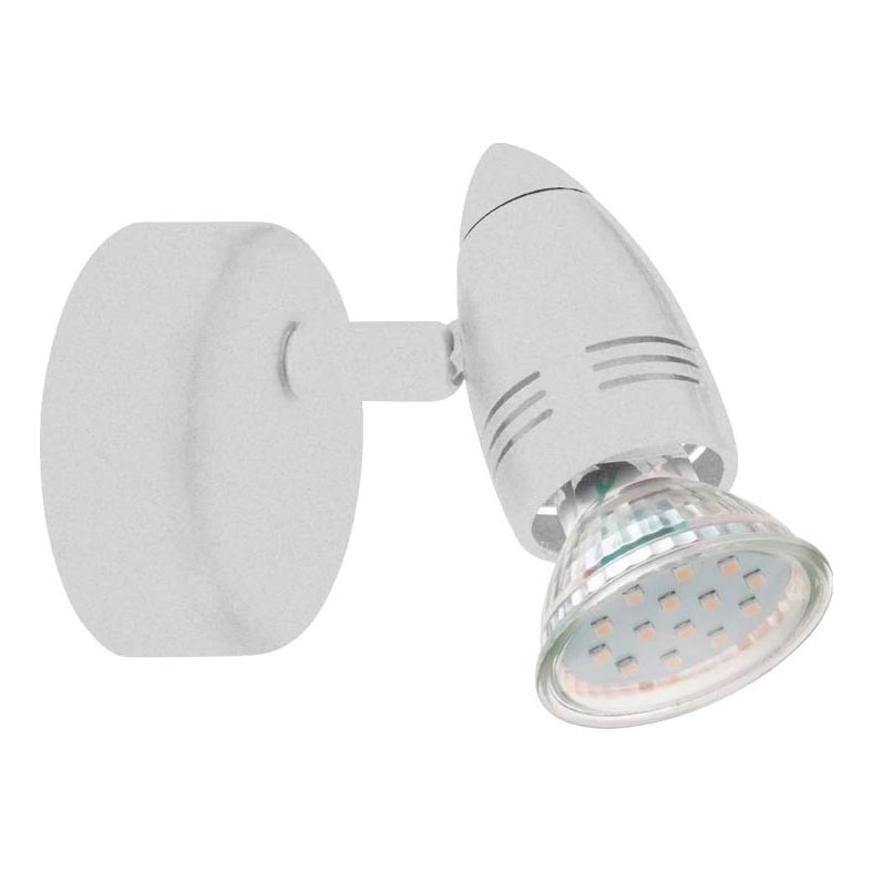 Eglo 780447 - Φωτιστικό σποτ τοίχου LED SABADELL 1xGU10/2,8W/230V 3000K λευκό