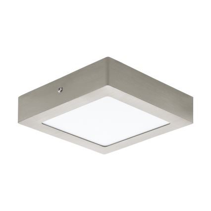 Eglo 78215 - Φωτιστικό οροφής LED FUEVA LED/10,9W/230V 17x17 cm ματ χρώμιο
