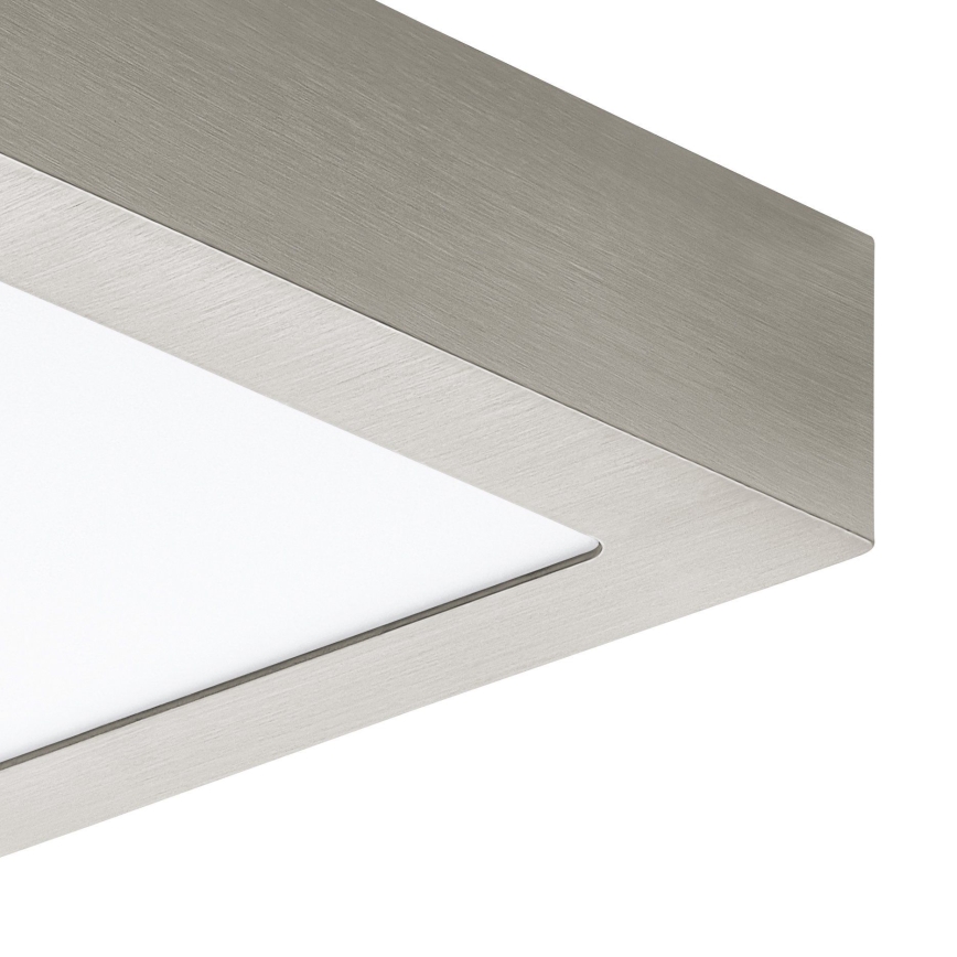 Eglo 78215 - Φωτιστικό οροφής LED FUEVA LED/10,9W/230V 17x17 cm ματ χρώμιο