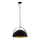 Eglo 78441 - Κρεμαστό φωτιστικό οροφής COVALEDA 1xE27/60W/230V μαύρο