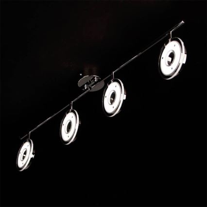 Eglo 78684 - LED σποτ DORNES 4xLED/4,5W/230V γυαλιστερό χρώμιο