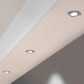 Eglo 78761 - ΣΕΤ 3x LED Dimmable χωνευτό φωτιστικό PINEDA LED/6W/230V 3000K γυαλιστερό χρώμιο