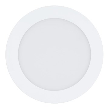 Eglo 78773 - LED ρυθμιζόμενο χωνευτό φωτιστικό FUEVA LED/10,9W/230V 3000K λευκό Ø 17 cm