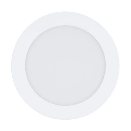Eglo 78773 - LED ρυθμιζόμενο χωνευτό φωτιστικό FUEVA LED/10,9W/230V 3000K λευκό Ø 17 cm