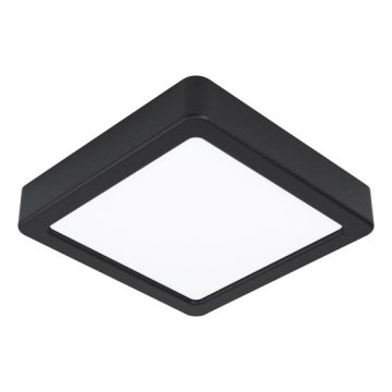 Eglo 78813 - Φωτιστικό οροφής LED FUEVA LED/11W/230V 16x16 cm μαύρο