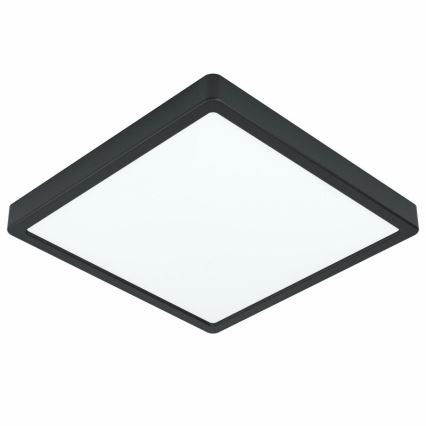 Eglo 78815 - Φωτιστικό οροφής LED FUEVA LED/20,5W/230V 28,5x28,5 cm μαύρο
