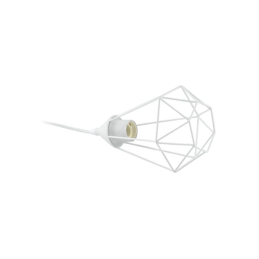 Eglo 79085 - Επιτραπέζιο φωτιστικό με βύσμα BYRON 1xE27/60W/230V λευκό