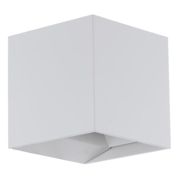 Eglo 79214 - Επιτοίχιο φωτιστικό εξωτερικού χώρου LED CALPINO 2xLED/3,3W/230V 3000K IP54 λευκό