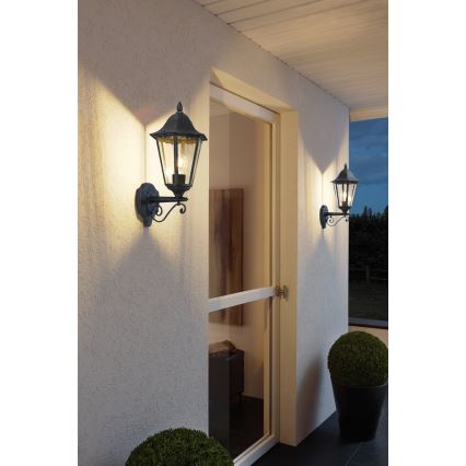 Eglo 79267 - Επιτοίχιο φωτιστικό εξωτερικού χώρου NAVEDO 1xE27/60W/230V IP44