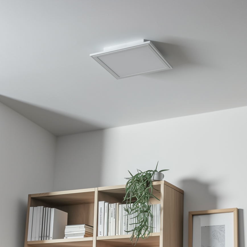 Eglo 79322 - LED Dimmable φωτιστικό οροφής SALOBRENA LED/16W/230V 4000K 30x30 cm λευκό