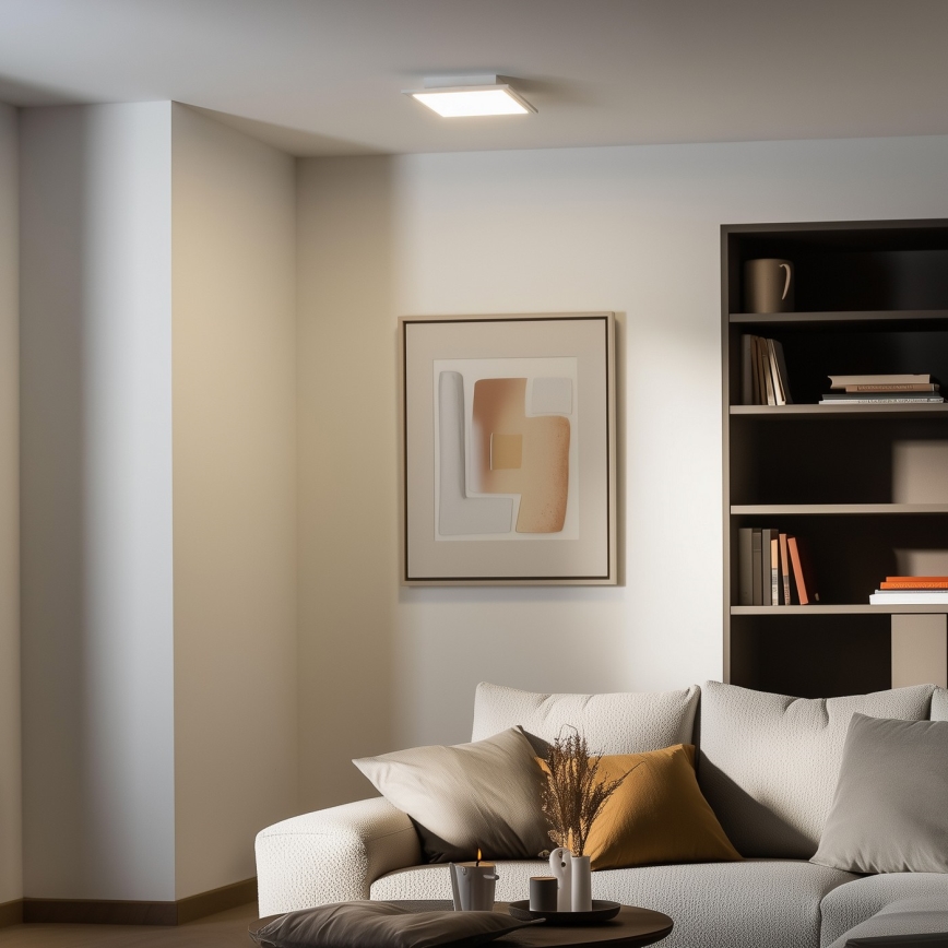 Eglo 79322 - LED Dimmable φωτιστικό οροφής SALOBRENA LED/16W/230V 4000K 30x30 cm λευκό