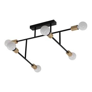 Eglo 79356 - Συνδεδεμένο πολύφωτο BELSIANA 6xE27/40W/230V