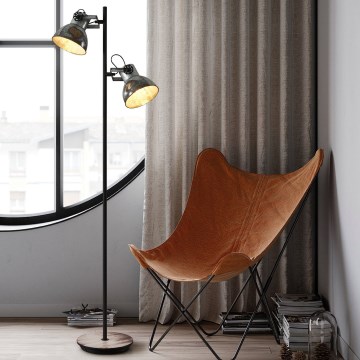 Eglo 79369 - Φωτιστικό δαπέδου BARNSTAPLE 2xE27/40W/230V