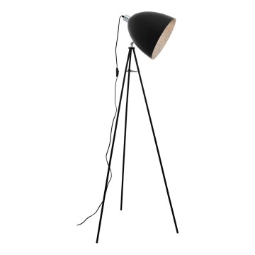 Eglo 79377 - Επιδαπέδιο φωτιστικό MAREPERLA 1xE27/60W/230V μαύρο