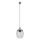 Eglo 79435 - Κρεμαστό φωτιστικό με καλώδιο BAMPTON 1xE27/60W/230V γκρι/μαύρο