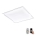 Eglo 79467 - LED Dimmable φωτιστικό οροφής POZZALLO LED/21W/230V 2700-6500K 45x45 cm λευκό + τηλεχειριστήριο
