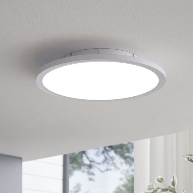 Eglo 79469 - LED Dimmable φωτιστικό οροφής POZZALLO LED/21W/230V 2700-6500K λευκό + τηλεχειριστήριο