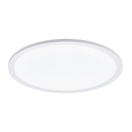 Eglo 79469 - LED Dimmable φωτιστικό οροφής POZZALLO LED/21W/230V 2700-6500K λευκό + τηλεχειριστήριο