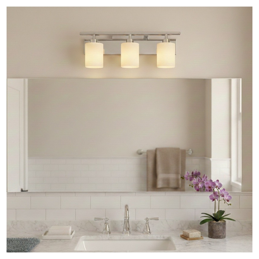 Eglo 79518 - LED επιτοίχιο φωτιστικό μπάνιου TIMOTEO 3xG9/3W/230V IP44