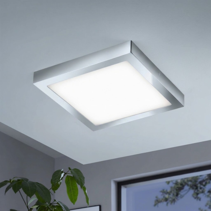 Eglo 79528 - Φωτιστικό οροφής μπάνιου LED DURANGO LED/22W/230V 30x30 cm IP44