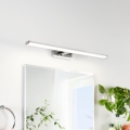 Eglo 79533 - Φωτισμός καθρέφτη μπάνιου LED SARNOR LED/11W/230V 60 cm IP44 χρώμιο