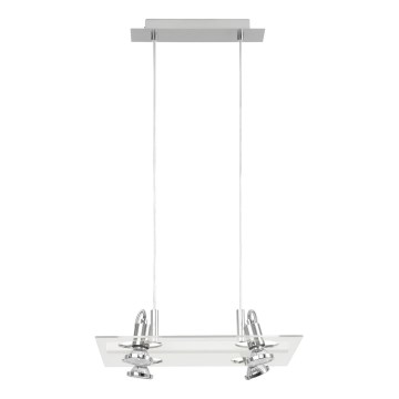 Eglo 82215 - Κρεμαστό φωτιστικό FOCUS 4xGU10/50W/230V