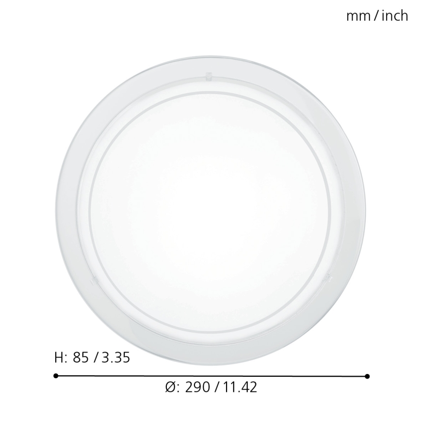 Eglo - Οροφής φωτιστικό 1xE27/60W/230V